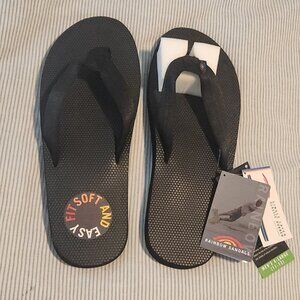 Rainbow men's black sandals - XL (11-12)